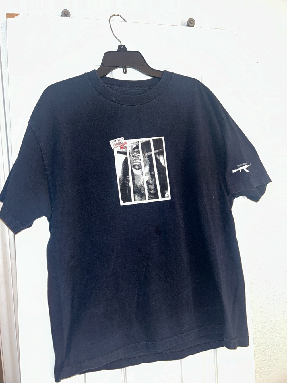 $uicideboy$ G59 Graphic T-Shirt with Gorilla Cage Print